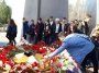 Накануне 74-й годовщины Великой Победы ухтинские школьники приняли участие в церемонии возложения цветов к памятным знакам