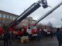 Ухтинские школьники приняли участие в показе пожарной техники и спасательных упражнений